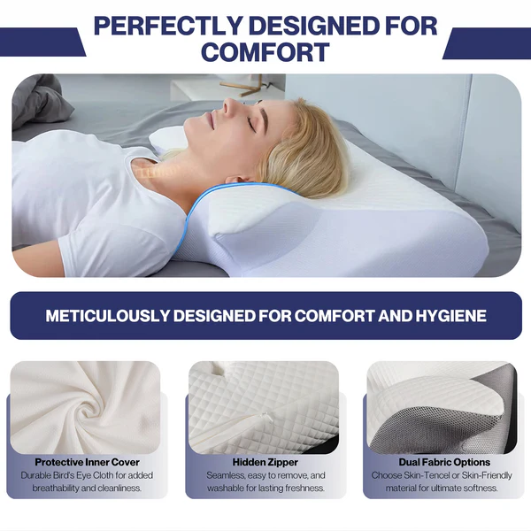 ErgoPillow™ | Ergonomisk kudde | 50-70% RABATT